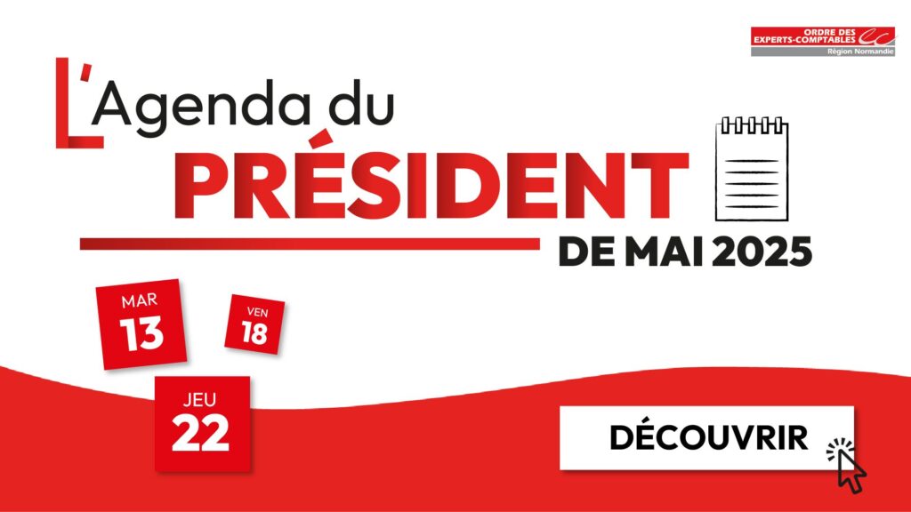 L’Agenda du Président – Mai 2025